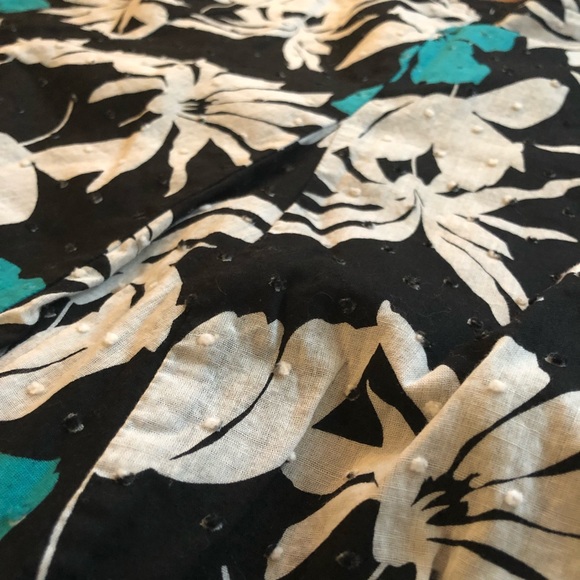 Jupe A-line Dressbarn En Lin (20W) - Blanc/marron, Sequins, Doublée - Neuf Sans étiquette